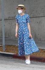 JAIME KING Wearing Mask Out in West Hollywood 04/29/2020