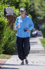 JANE LYNCH Out for Coffee in Los Angeles 05/03/2020