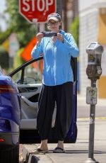 JANE LYNCH Out for Coffee in Los Angeles 05/03/2020