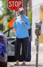 JANE LYNCH Out for Coffee in Los Angeles 05/03/2020