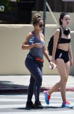 JAYDE NICOLE in Shorts and Sports Bra Out Hiking in Hollywood Hills 05/17/2020