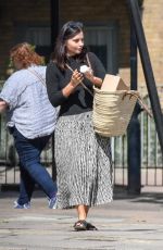 JENNA LOUISE COLEMAN Heading to Post Office in London 05/18/2020