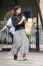 JENNA LOUISE COLEMAN Heading to Post Office in London 05/18/2020