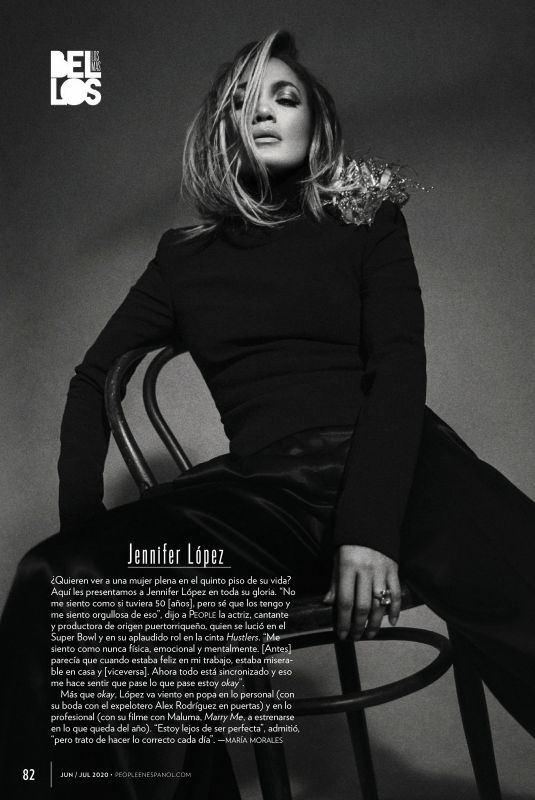 JENNIFER LOPEZ in People en Espanol, June 2020