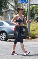 JENNIFER MEYER Out for Power Walk in Santa Monica 05/07/2020