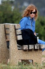 JESSICA CHASTAIN Out and About in Pacific Palisades 05/08/2020