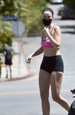 JJAYDE NICOLE in SHorts Out Hiking in Hollywood Hills 05/06/2020