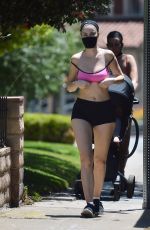 JJAYDE NICOLE in SHorts Out Hiking in Hollywood Hills 05/06/2020