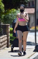 JJAYDE NICOLE in SHorts Out Hiking in Hollywood Hills 05/06/2020