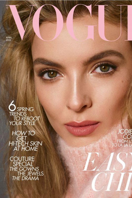 JODIE COMER in Vogue Magazine, UK April 2020