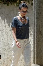 JORDANA BREWSTER Out with a Friend in Los Angeles 04/29/2020