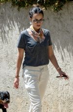 JORDANA BREWSTER Out with a Friend in Los Angeles 04/29/2020