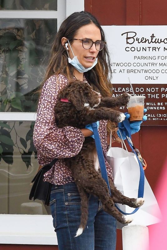 JORDANA BREWSTER Out with Her Dog in Brentwood 05/12/2020