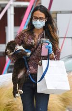 JORDANA BREWSTER Out with Her Dog in Brentwood 05/12/2020