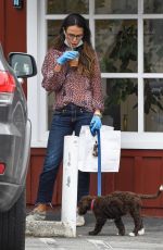 JORDANA BREWSTER Out with Her Dog in Brentwood 05/12/2020