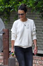 JORDANA BREWSTER Out with Her Dog in Los Angeles 05/10/2020