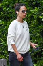 JORDANA BREWSTER Out with Her Dog in Los Angeles 05/10/2020