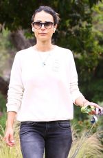 JORDANA BREWSTER Out with Her Dog in Los Angeles 05/10/2020