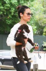 JORDANA BREWSTER Out with Her Dog in Los Angeles 05/10/2020