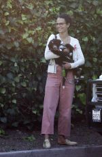 JORDANA BREWSTER Out with Her Dog in Pacific Palisades 05/17/2020