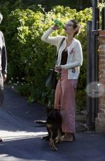 JORDANA BREWSTER Out with Her Dog in Pacific Palisades 05/17/2020