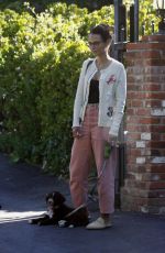 JORDANA BREWSTER Out with Her Dog in Pacific Palisades 05/17/2020