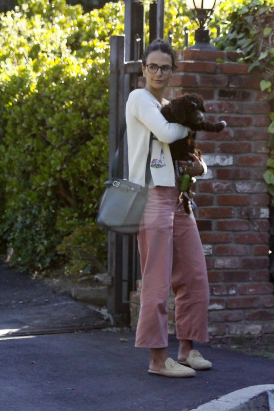 JORDANA BREWSTER Out with Her Dog in Pacific Palisades 05/17/2020