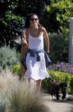 JORDANA BREWSTER Out with Her Dog in Pacific Palisades 05/24/2020
