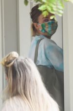 JULIANNE HOUGH Arrives at Her Mother in Los Angeles 05/29/2020