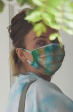 JULIANNE HOUGH Arrives at Her Mother in Los Angeles 05/29/2020