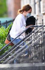 JULIANNE MOORE Wearing Mask Out in New York 05/20/2020