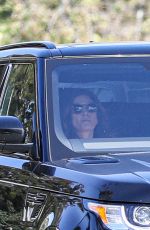 KAIA GERBER and CINDY CRAWFORD Out Driving in Malibu 05/03/2020