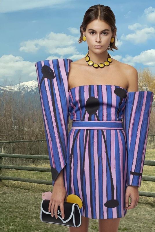KAIA GERBER for Moschino 2020 Campaign