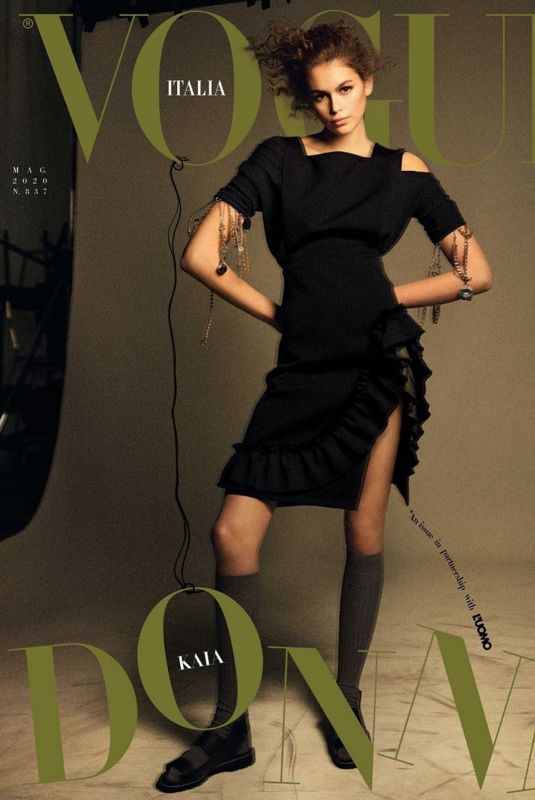KAIA GERBER for Vogua Magazine, Italy May 2020