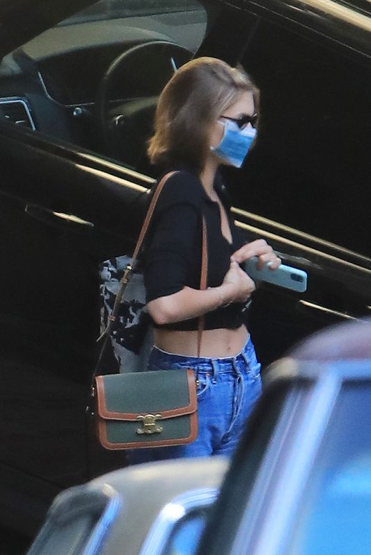 KAIA GERBER in Denim Out in Malibu 05/13/2020