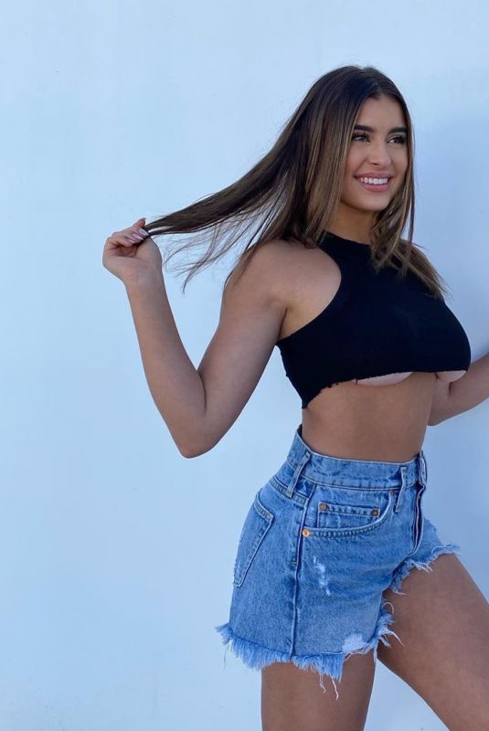 KALANI HILLIKER in Denim Cut Off - Instagram Photos 05/05/2020