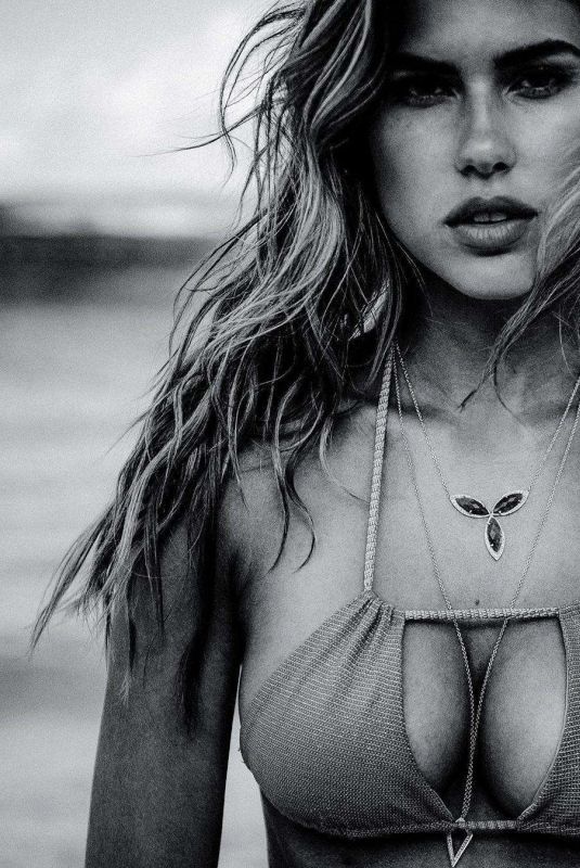 KARA DEL TORO at a Black and White Photoshoot, 2020