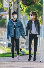 KATE BECKINSALE and Goody Grace Out in Pacific Palisades 05/01/2020