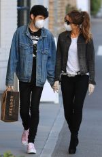 KATE BECKINSALE and Goody Grace Out in Pacific Palisades 05/01/2020