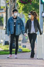 KATE BECKINSALE and Goody Grace Out in Pacific Palisades 05/01/2020
