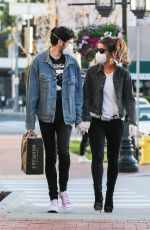 KATE BECKINSALE and Goody Grace Out in Pacific Palisades 05/01/2020
