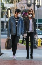 KATE BECKINSALE and Goody Grace Out in Pacific Palisades 05/01/2020