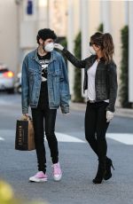 KATE BECKINSALE and Goody Grace Out in Pacific Palisades 05/01/2020