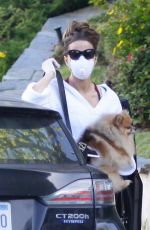 KATE BECKINSALE and Goody Grace Out in Pacific Palisades 05/12/2020