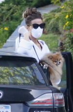 KATE BECKINSALE and Goody Grace Out in Pacific Palisades 05/12/2020