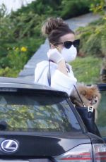 KATE BECKINSALE and Goody Grace Out in Pacific Palisades 05/12/2020