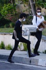 KATE BECKINSALE and Goody Grace Out in Pacific Palisades 05/12/2020