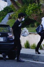 KATE BECKINSALE and Goody Grace Out in Pacific Palisades 05/12/2020
