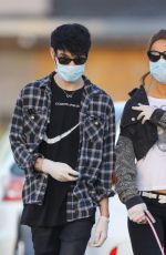 KATE BECKINSALE and Goody Grace Out with Their Dog in Malibu 05/15/2020