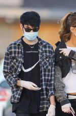 KATE BECKINSALE and Goody Grace Out with Their Dog in Malibu 05/15/2020